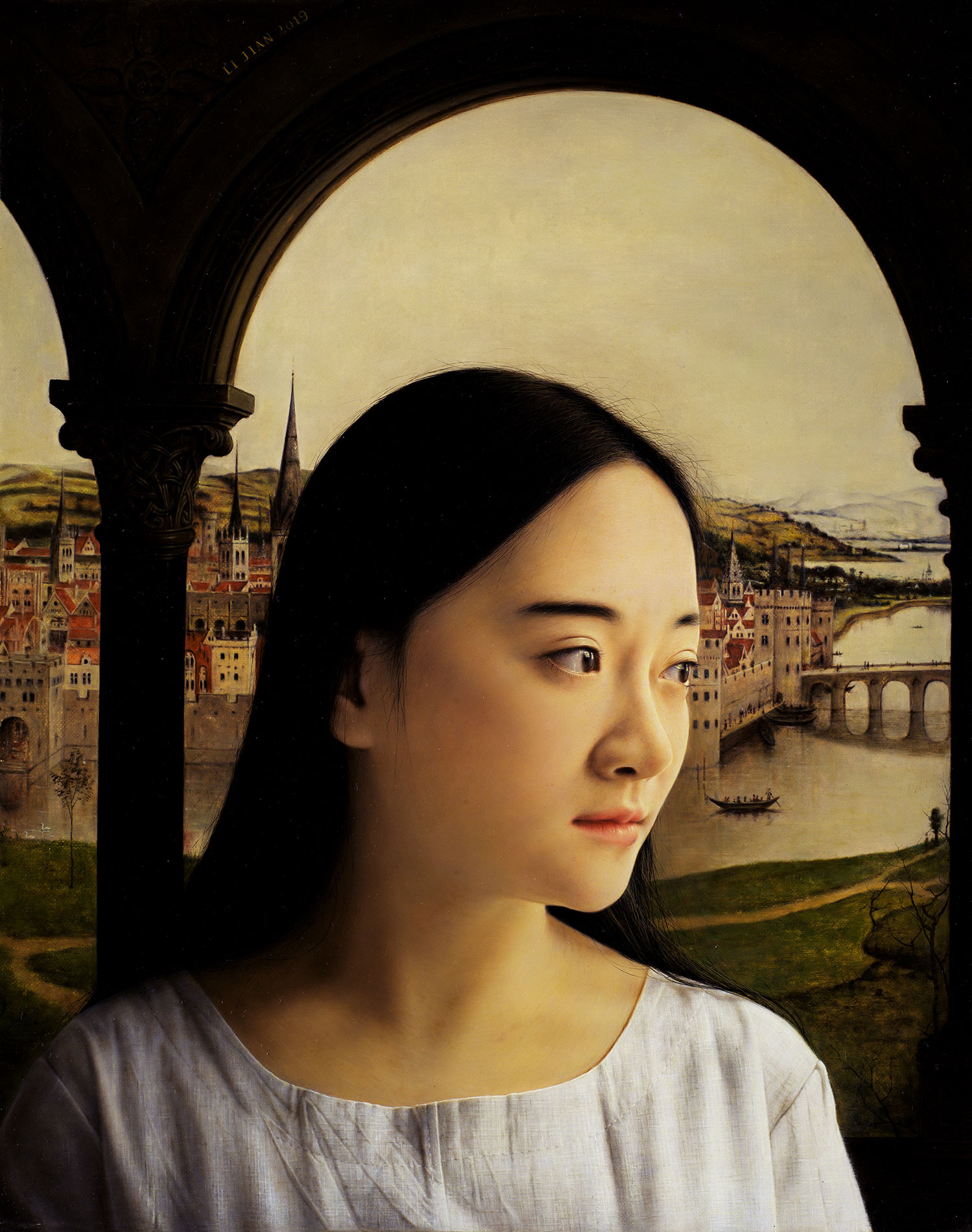 中国超写实主义艺术家李剑油画欣赏 - 九八朝廷